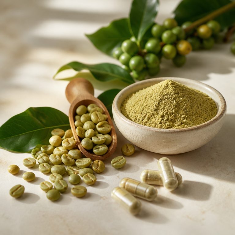 Green Coffee Extract — Herbs & Mushrooms